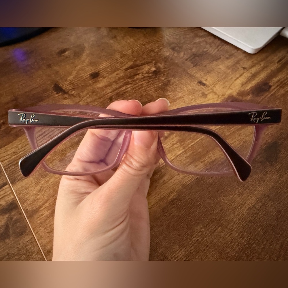 Ray-Ban Black and Purple Frames - Picture 8 of 12